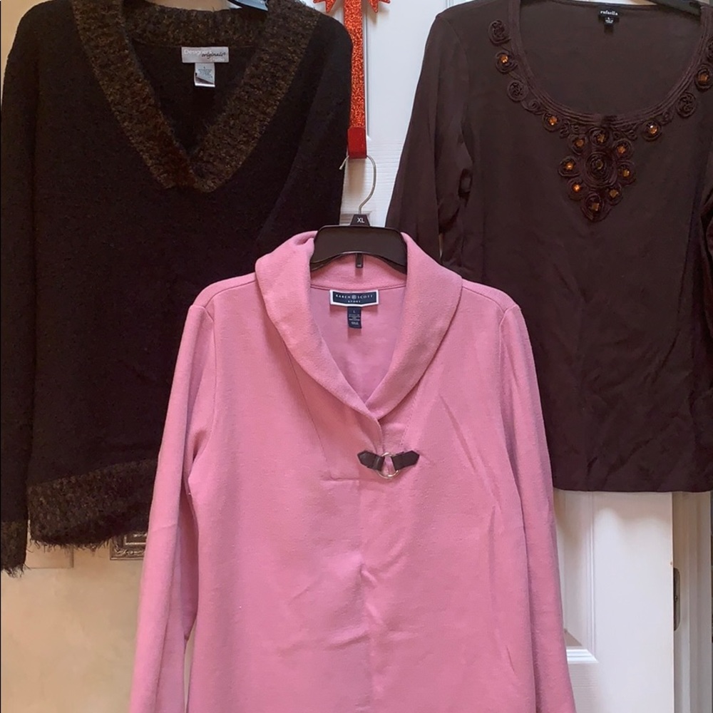 3 beautiful shirts, smoke and pet free home